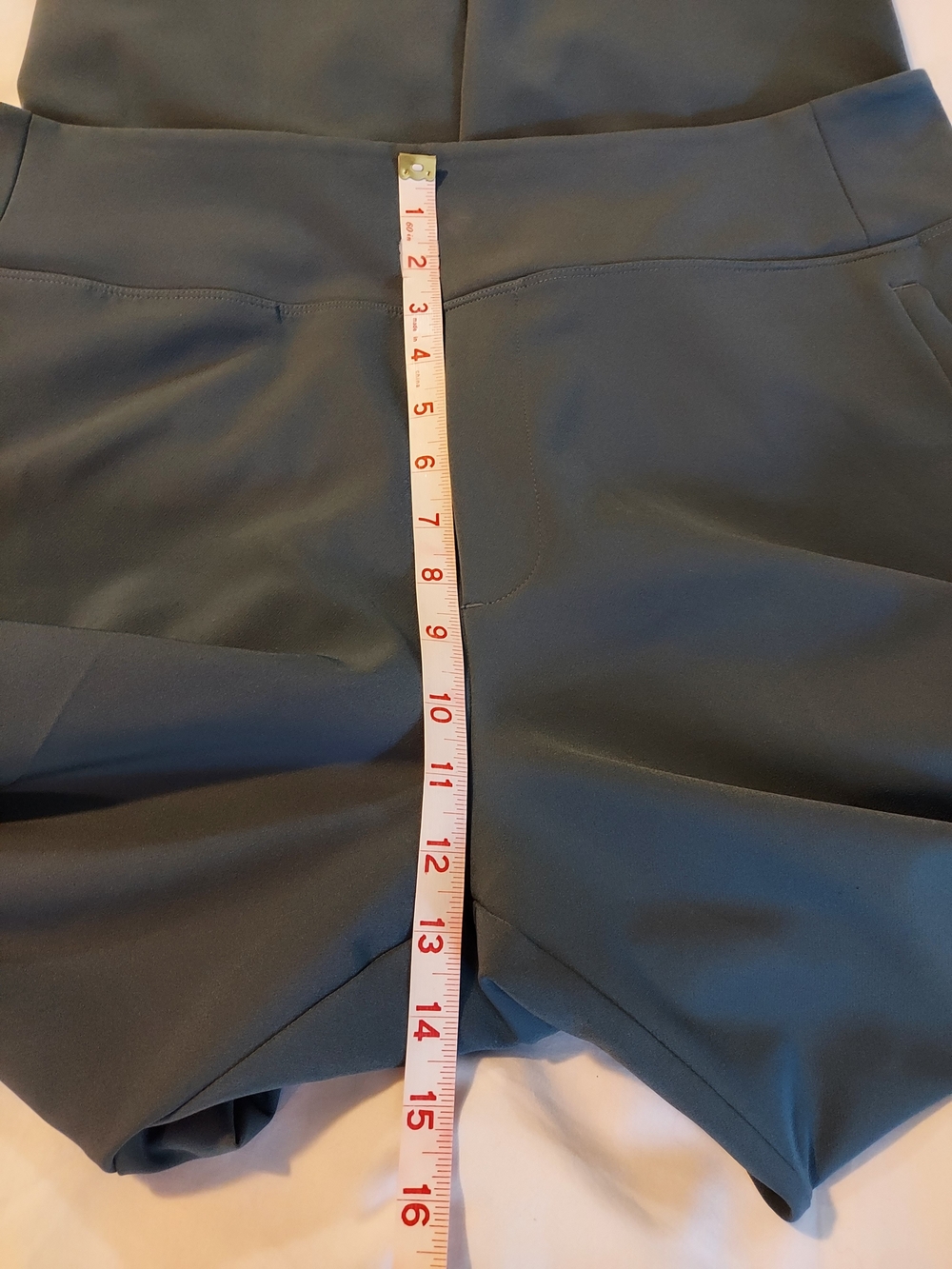 Athleta Endless High Rise Pant Balsam Green Teal Size 14T - Picture 7 of 10